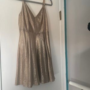 Lulus A line Shimmer dress